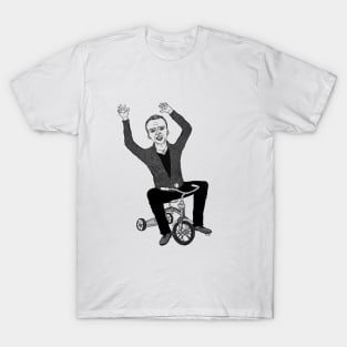 Nicolas Cage on a Tricycle T-Shirt